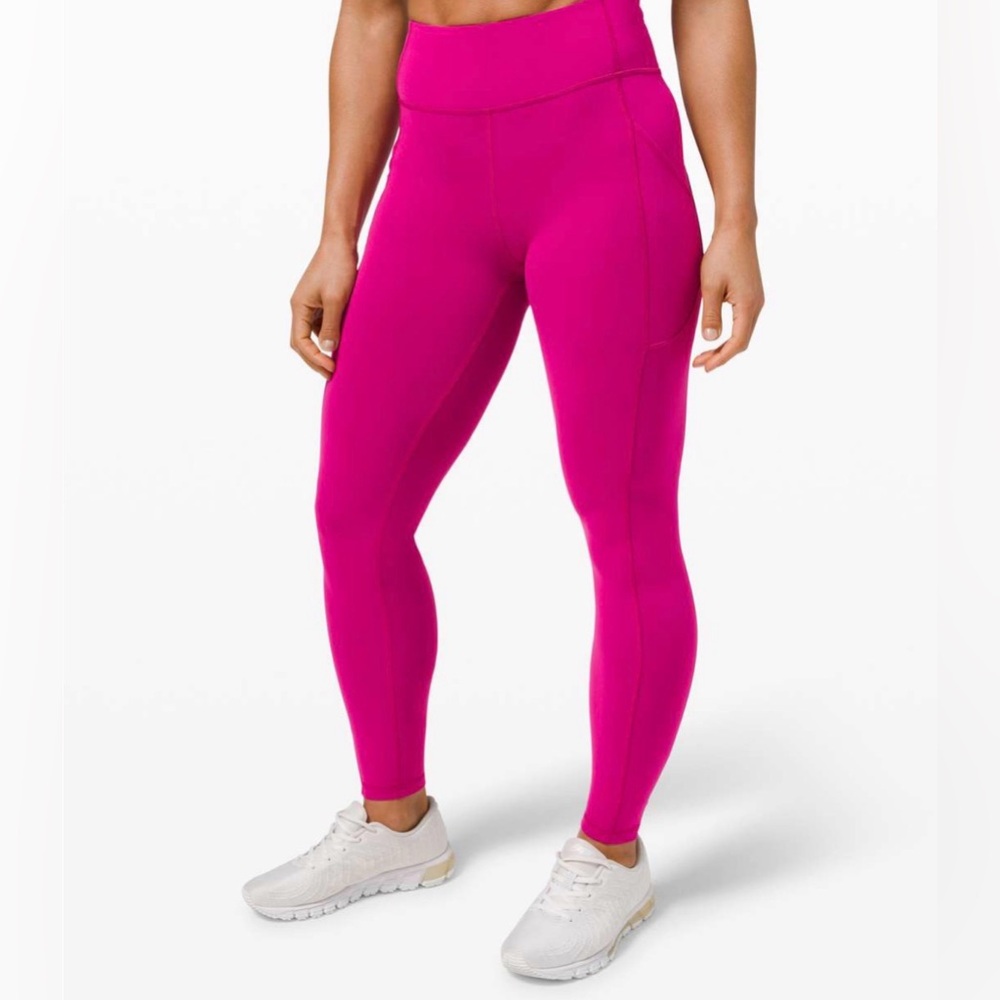 Lululemon Invigorate High-Rise Tight 28" in Ripened Raspberry - Barely Worn! - Picture 4 of 12